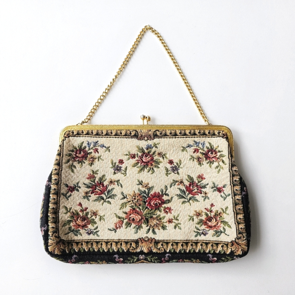 Vintage Tapestry Handbag